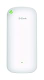 D-Link DAP-X1860 AX1800 Mesh Wi-Fi 6 Range Extender (WLAN Booster, Repeater, Hotspot mit Gigabit Port, MU-MIMO, OFDMA, WiFi EasyMesh, WLAN Signalanzeige, Plug and Play, WPS, WPA3)