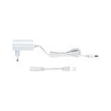 Paulmann 79832 Universal Power Supply Plug-In 12 Watt 230/12V DC Leuchtsystem Weiß Beleuchtung Kunststoff Trafo