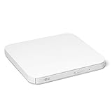 Hitachi-LG GP90NW70 Externer Portabler DVD-Brenner mit stilvollem Design, USB 2.0, DVD+/-R, CD-R, DVD-RAM Kompatibel, TV-Anschluss, Windows 10 & Mac OS Kompatibel, Weiß