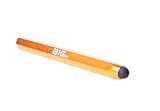 BIGtec Eingabestift Stift Alu Pen gold Touch Pen Zeichenstift für Apple iPhone iPad iPod HTC Acer Samsung Galaxy Nokia Grafiktablett Tablet PC kompatibel mit allen gängigen Tablett PC , Smatphone und PDA , Farbe gold , nur 21g , klassische Bleistiftform