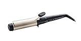 Remington Lockenstab Pro Big Curl CI5338, 38 mm für große Locken, antistatische Keramik-Turmalin-Beschichtung, schwarz/creme