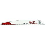 Milwaukee Super Sawzall Blade Säbelsägeblatt 48005026 (5) 230 x 5 mm The AX, Pack of 5