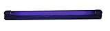 Eurolite UV-Röhre Komplettset 45cm 15W slim | Anschlussfertiges Set mit UV-Röhre | Schwarzlichtparty | Perfekt für jeden Partyraum