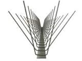 5 Meter 4 reihig Edelstahl Taubenabwehr Vogelabwehr Taubenspikes sehr stabil vormontiert Profiqualität von MD