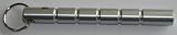 S.B.J - Sportland Kubotan Key Chain, Druckverstärker, Schlüsselanhänger Silber stumpf