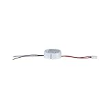 Paulmann 977.29 VDE Disc Elektroniktrafo built-in 35-105W 230/12V Niedervolt 105VA Weiß 97729 Transformator