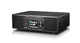 Albrecht DR 890 CD, 27389.01, Kompaktanlage - Internetradio, Digitalradio, WLAN, DAB+, UKW mit RDS, Bluetooth, AUX, CD Player, USB, Farbdisplay, 2 x 15 W RMS, Farbe: schwarz