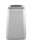 De'Longhi Pinguino PAC CN93 Eco mobiles Klimagerät mit Abluftschlauch, Klimaanlage für Räume bis 90 m³, Luftentfeuchter, Ventilationsfunktion, 12h-Timer, weiß