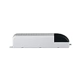 Paulmann 977.54 VDE Mipro Elektroniktrafo 20-80W 230/12V Niedervolt 80VA Grau/Schwarz 97754 Transformator