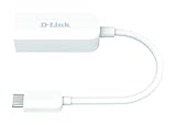 D-Link DUB-E250 USB-C auf 2,5G Ethernet-Adapter(USB-C auf RJ45 2,5 Gigabit LAN, kompatibel mit Thunderbolt 3, Mac OS und Windows)