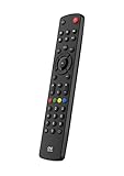 One For All Contour TV Universal Fernbedienung TV - Steuerung von TV / Smart TV - Funktioniert garantiert mit allen Herstellermarken – URC1210