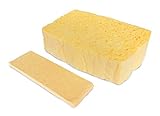 Spontex Quellschwamm Midi, Universal Schwamm, aus Zellulose, saugstark, feinporig, 10 Stück, 135 x 90 x 37 mm