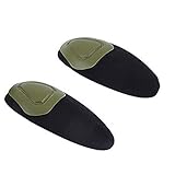 Paintball Luftgewehr Kampfuniform militärische taktische Knieschützer und Ellbogenschützer 2 Knieschützer, nur 2 Ellbogenschützer für Froschanzug-2x_Green_Elbow