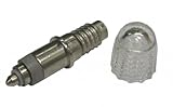 Schwalbe 3361 Ventileinsatz DV für Airmax Luftdruckprüfer V006 mit Staubkappe, silber (1 Stück)