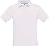 B&C: Kids` Polo Safran Kids, Größe:5/6 (110/116);Farbe:White