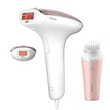 Philips Lumea Advanced IPL Haarentfernungsgerät BRI922 – Lichtbasierte Haarentfernung für dauerhaft glatte Haut - inkl. 2 spezieller Aufsätze für Körper & Gesicht und Mini-Gesichtsreinigungsbürste