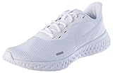 Nike Mens Revolution 5 Running Shoe, White/White,43 EU