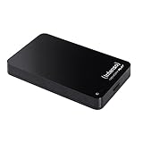 Intenso Memory Play 1TB externe TV-Festplatte (6,35 cm (2,5 Zoll), 5400rpm, 8MB Cache, USB 3.0) inkl. TV-Halterung schwarz