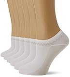 Nur Die Damen Feines Schuhsöckchen Füßlinge, Weiß (Weiss 30), 39-42, 6er Pack