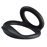 HEALLILY Penis Ring Silikonschleife Sex Flirt Spielzeug Ejakulation Verzögert Ring Massagegerät Ring Übung Masturbieren Spielzeug für Männer Männlich Homosexuell