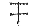 Equip bewegliche Monitor (Tischhalterung 13 Zoll-27 Zoll 360° drehbar für 4 Monitor)