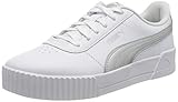 PUMA Damen Carina L Sneaker, Bianco, 39 EU