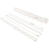 BLUM Schubladenauszug | Rollschubführung 550mm Vollauszug ; 1 Paar cremweiß