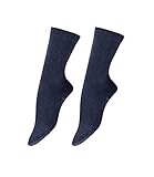 Falke Damen Socken Family 3er Pack, Größe:39-42;Farbe:Navy Blue Melange (6499)