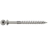 fischer Terrassenschrauben Edelstahl A2 TG TX - 5 x 80-100 Stück