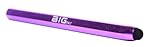 BIGtec Eingabestift Stift Alu Pen violett Touch Pen Zeichenstift für Apple iPhone iPad iPod HTC Acer Samsung Galaxy Nokia Grafiktablett Tablet PC kompatibel mit allen gängigen Tablett PC , Smatphone und PDA , Farbe violett , nur 21g , klassische Bleistiftform