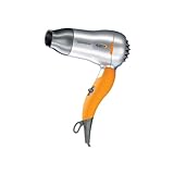 Grundig HD 2509 Sport- und Reisehaartrockner 1500 Watt, grau/orange