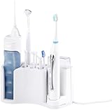 newgen medicals Zahnreinigungsset: Zahnpflege-Set mit 10 Aufsätzen, Spiegel & Munddusche (Dentalcenter)