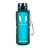 Super Sparrow Trinkflasche - 1.5L - Wasserflasche Auslaufsicher -Sportflasche BPA-Frei | Schule, Sport, Wasser, Fahrrad