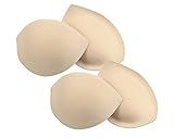 Merry Style Extra Push Up BH Schaumeinlagen WS20 ((2Pack) Beige, One Size)