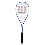 Wilson Squash-Schläger, Impact Pro 500, Unisex, Grifflastige Balance, Blau/Weiß, WRT915230