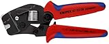 KNIPEX Selbsteinstellende Crimpzange für Aderendhülsen mit Fronteinführung (0,08 - 10 / 16 mm²) 97 53 09