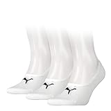 Puma Herren Footie Socken, Weiß, 43-46