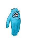 Callaway Damen Golfhandschuh OptiColor, Leder, Damen, Handschuhe, Opti-Colour, aqua, Large