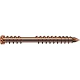 SPAX Terrassenschraube aus Edelstahl rostfrei A2, 5,0 x 50 mm, 200 Stück, T-STAR plus, Zylinderkopf, Fixiergewinde, CUT-Spitze, antik, 0537900500503