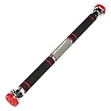 Ultrasport Force 300 Pro Pull-Up Bar, round mounting system, optimal and secure grip, i, non-slip, max. user weight 150 kg, adjustable from 65 to 103 cm