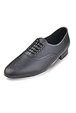 Roch Valley LBM Herren Tanzschuhe im Oxford Stil Schwarz 7L (41)