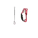 Erwachsene Handsteigklemme Seilklemme Hand Ascender mit Fußschlinge Trittschlinge Kletterausrüstung Sicherheitsgerät ür Outdoor Bergsteigen, Klettern