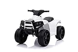 Toyas Kinder Kinderquad Kinderelektroquad Elektro Quad Fahrzeug Auto Elektroauto JC912 Weiß Weiss