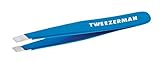 TWEEZERMAN Studio Collection Mini Slant Tweezer Pinzette ,bahama blue,1er Pack (1 x 1 Stück)