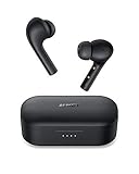 AUKEY Bluetooth Kopfhörer, In Ear Kopfhörer Kabellos mit Intensivem Bass, USB-C Quick Charge, 30 Std. Laufzeit, 10mm Dynamic Driver Hi-Fi Sound, Integriertem Mikrofon, IPX6 Wasserdicht, Bluetooth 5