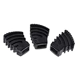 perfk Schlagzeughocker Gummifüßen Drumhocker Drum Hocker Ersatzteile, 3 Stück - Klein