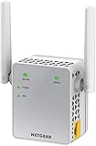 NETGEAR WLAN Repeater EX3700 WLAN Verstärker, AC750 Dual Band WiFi, Abdeckung 2 bis 3 Räume & 15 Geräte, Geschwindigkeit bis zu 750 MBit/s, kompaktes Design