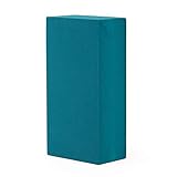 Yogaklotz ASANA BRICK, petrol, Yogablock, praktisches Yogazubehör, Yoga Hilfsmittel auch für Anfänger