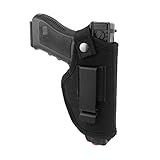 Gürtelholster Deluxe Commando Schwarz Nylon Taktische Molle Pistolenholster Gürtelholster für Pistolen