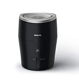Philips Luftbefeuchter HU4814/10 (bis zu 44 m², hygienische NanoCloud-Technologie, leiser Nachtmodus, Automodus) schwarz